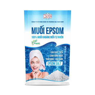 Muối Epsom Nam Định NSC muối khoáng tự nhiên 200g