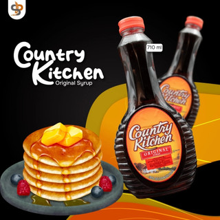 Siro ăn kèm pancake Country Kitchen Original Pancake Syrup, Chai 710 mL (24 Oz.)