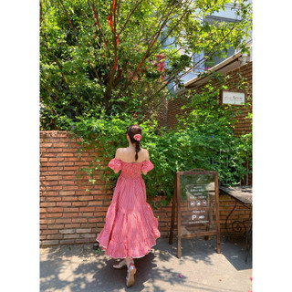Váy Caro Sunny Dress Dáng Dài Tiểu Thư DamibyQuynh