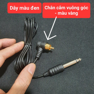 -(Sợi to vừa) Dây nối máy Pen RCA chính hãng, dây dài 1,8 mét