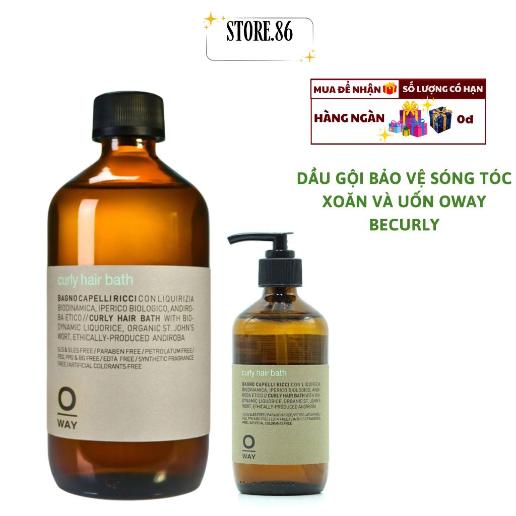 Dầu Gội OWAY Micro-Stimulating Hair Bath 240ml - 950ml | Làm Sạch Da Đầu, Chăm Sóc Tóc Thưa Yếu & Dễ Gãy Rụng