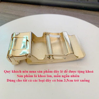 Thanh lý khoá lăn giao mẫu ngẫu nhiên khoá lăn như hình dùng cho các loại dây bản 3,6cm trở xuống