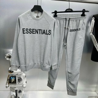 Bộ Nỉ Thể Thao Nam Nữ , Bộ Nữ Dài Áo Sweater Quần Dài ống bo ,Set Đồ Nỉ Hoodie Trơn Hai Màu From Rộng - SSL