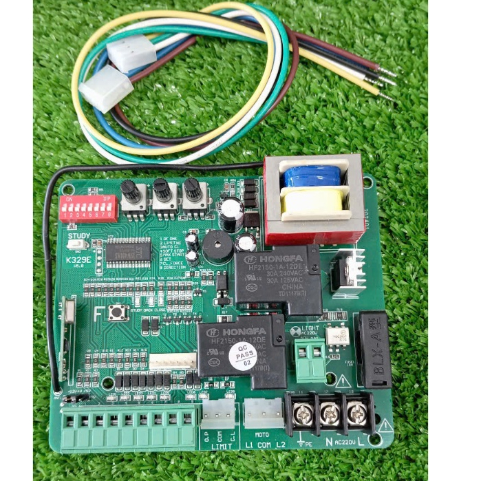 Bo mạch (Board) cho motor cổng lùa, cổng trượt tự động YH Taiwan đời mới 3 nút vặn