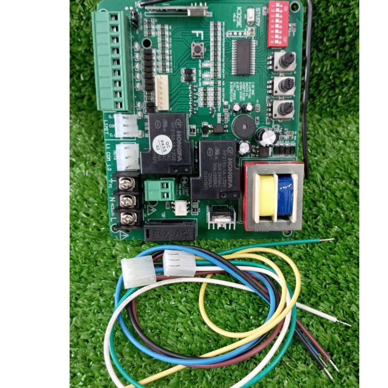 Bo mạch (Board) cho motor cổng lùa, cổng trượt tự động YH Taiwan đời mới 3 nút vặn
