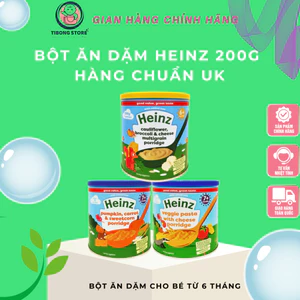 Bột Ăn Dặm Heinz 200G - Ăn Dặm Vị Mặn Cho Bé Từ 6 Tháng Tuổi Hàng Xuất Xứ UK TiBongStore