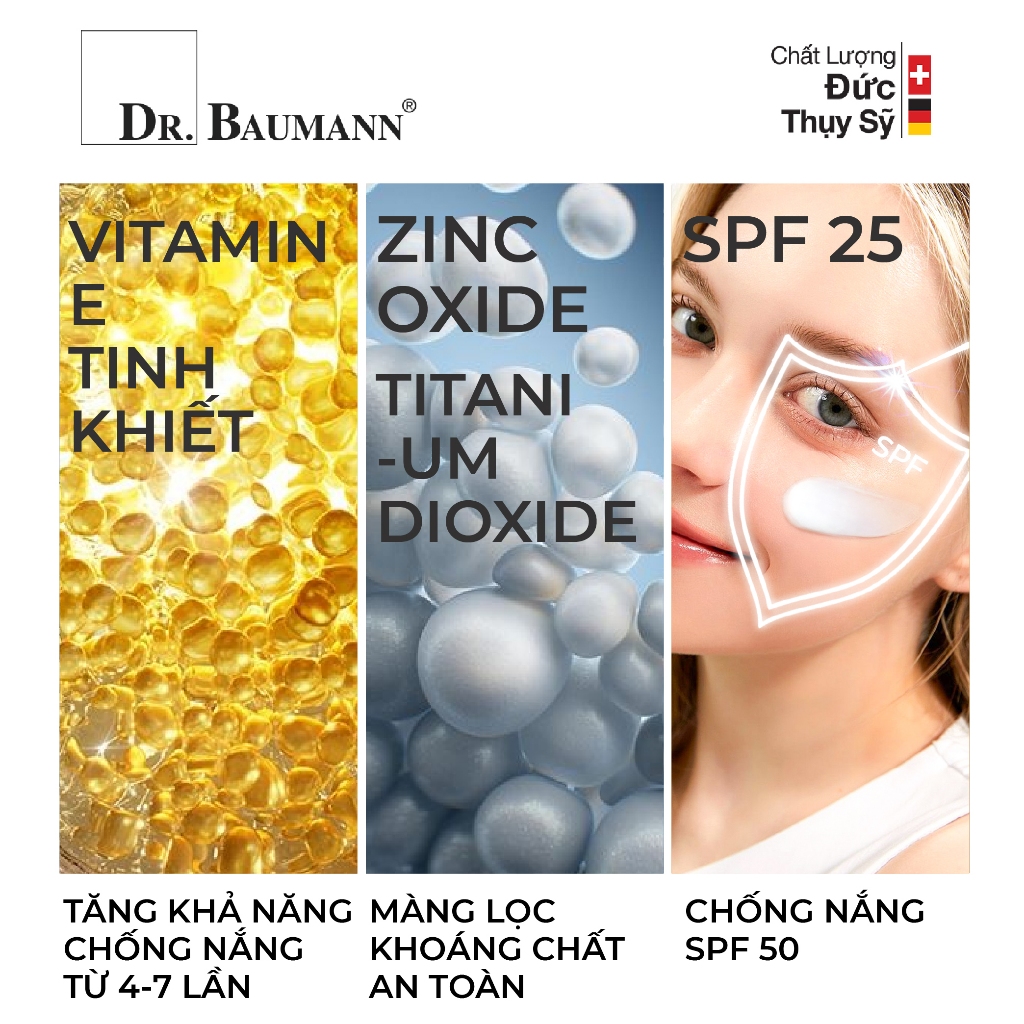 Chất Lượng Kem Chống Nắng Dr.baumann Sun Lotion Fact Kiềm Dầu