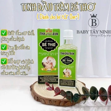 Tinh Dầu Tràm Bé Thơ 50ml, Dầu Tràm Cho Mẹ Và Bé