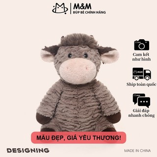 Bò sữa cao nguyên Thor, thú nhồi bông dễ thương, búp bê ôm ngủ giao từ kho Hà Nội