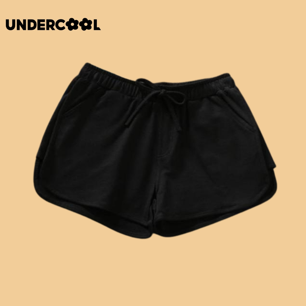 Quần Short vải tổng hợp UNDERCOOL Tacta Phồng Ống Rộng Cạp Chun Nhiều Màu QS15