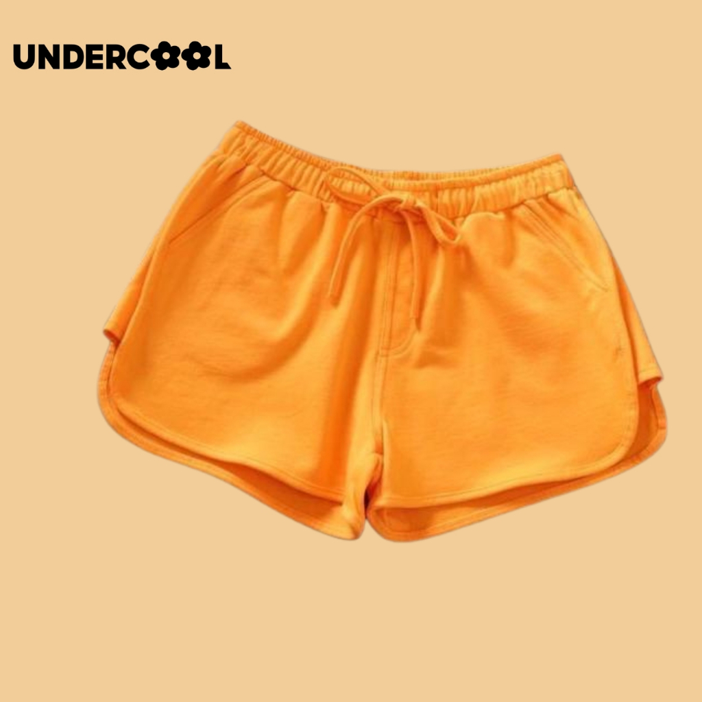 Quần Short vải tổng hợp UNDERCOOL Tacta Phồng Ống Rộng Cạp Chun Nhiều Màu QS15