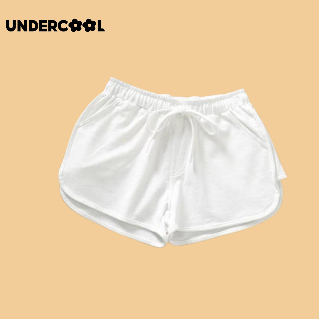 Quần Short vải tổng hợp UNDERCOOL Tacta Phồng Ống Rộng Cạp Chun Nhiều Màu QS15