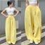 Quần Dài Gió Xếp Ly Hamina Dáng Thụng Cạp Chun Bigsize, Quần Vải Dù Có Túi Bên Sườn 447