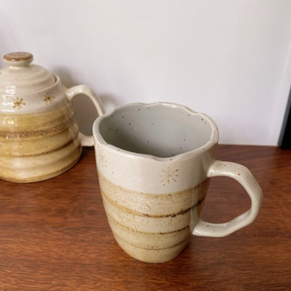 Bộ Ấm Trà Mộc Hoa Men Tiêu Vintage - Gốm Nhật 2hand