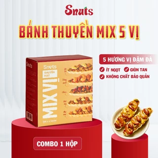 Bánh thuyền hạt mix vị Snuts 150G