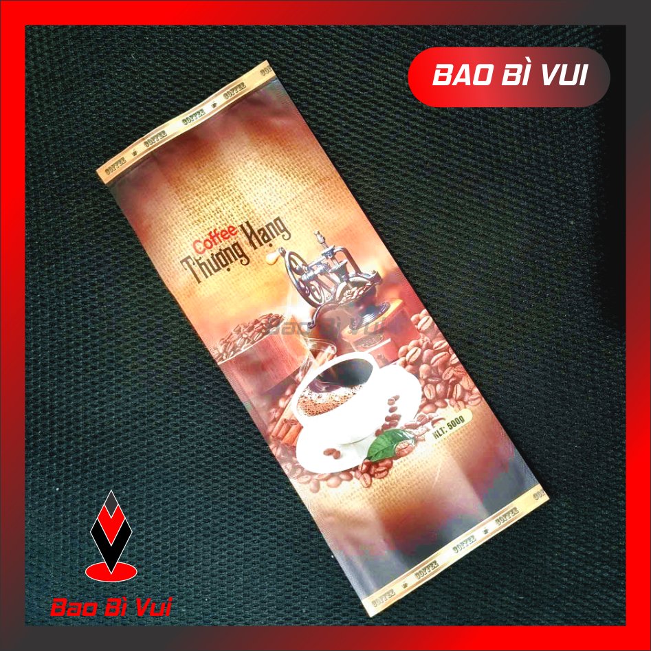 [1KG] Túi đóng gói cà phê in hình cao cấp - BAO BÌ VUI