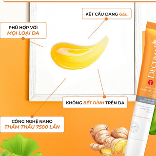 [🔥MUA LÀ CÓ QUÀ] Gel Chấm Mụn Nano Decumar Advanced 20g Giúp Giảm Mụn, Mờ Thâm, Thẩm Thấu Nhanh, Không Kích Ứng, Vivita