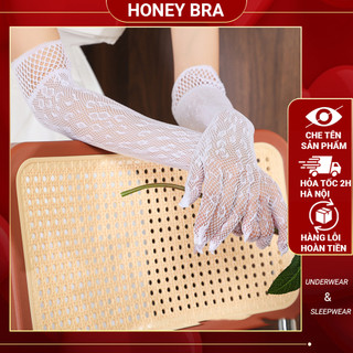 Găng Tay Thời Trang Mới Bao Tay Lưới Tính Ren Hoa PK05 Phối Đồ Cosplay Sexy Đồ Ngủ Nữ Gợi Cảm Quyến Rũ