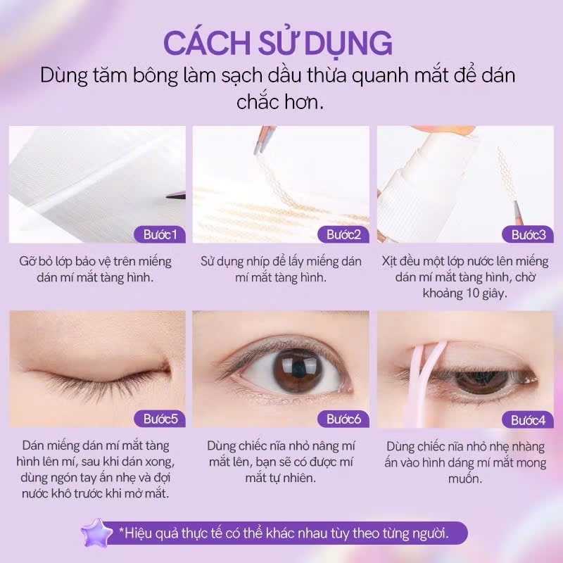 Bộ dụng cụ dán mí MLEN DIARY tiện lợi nhỏ gọn | NHÍM HOUSE