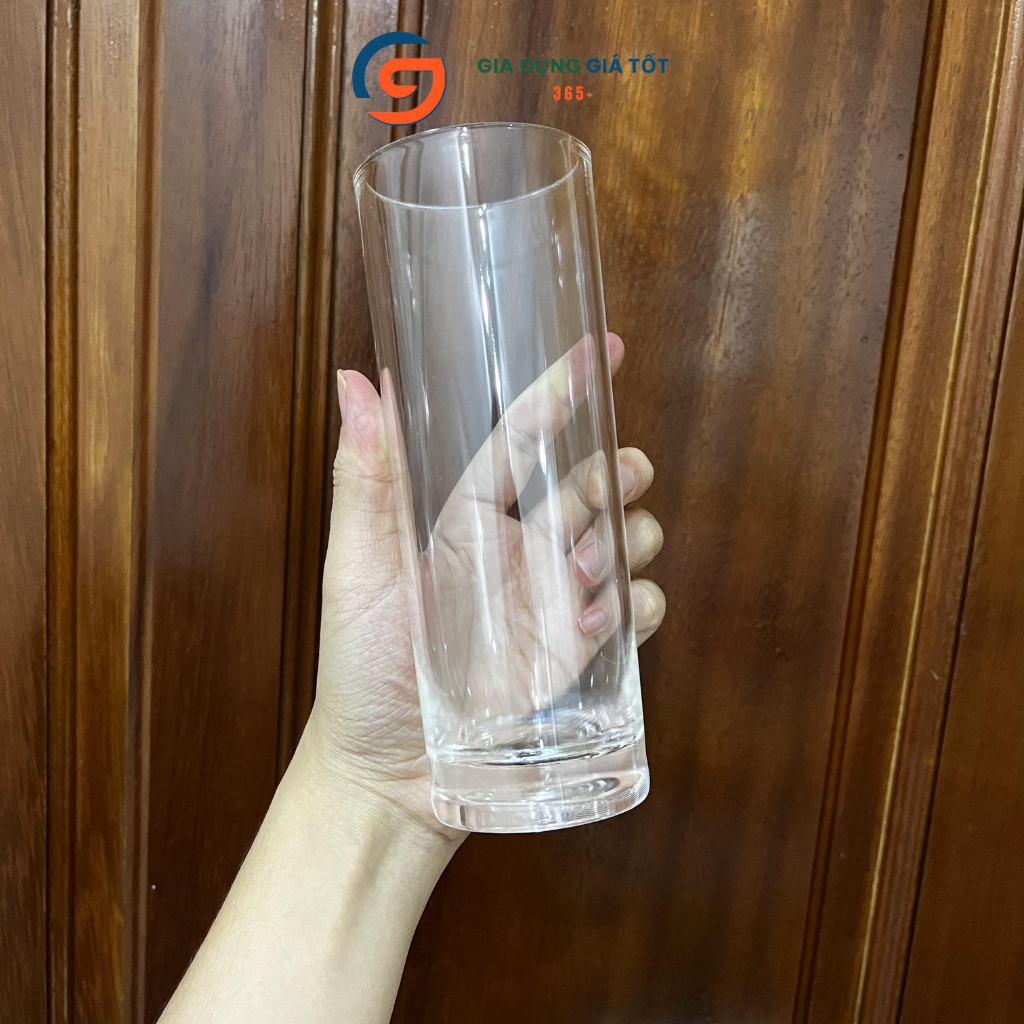 Ly nhựa trong suốt giả thủy tinh cao cấp - ly uống nước, cốc nhựa cứng dùng trà đá, nước ép