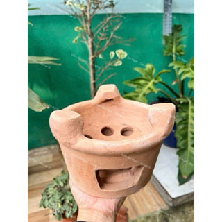 Lò Đất Nung/Bếp Nướng Than Nam Bộ Nhiều Kích Thước Từ 14cm Đến 22cm - Chịu Nhiệt Nấu Củi, Than - Gốm Lái Thiêu Xưa