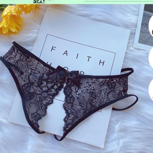 HỎA TỐC 1H CHE TÊN SP - Ck087 - Quần chip lưới trơn màu nơ phía sau - quần lót sexy - Kellywang