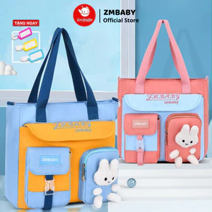 Túi học thêm cho bé ZMBABY TSG-11, Túi đeo chéo xinh xắn đi học, đi chơi thời trang