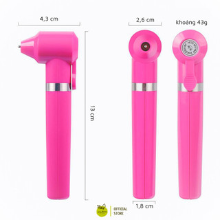 Máy Khuấy Màu Mini Cầm Tay- Tặng 5 Đầu Khuấy, Không Gồm Pin, Dụng Cụ DIY Pha Màu Acrylic