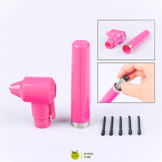 Máy Khuấy Màu Mini Cầm Tay- Tặng 5 Đầu Khuấy, Không Gồm Pin, Dụng Cụ DIY Pha Màu Acrylic