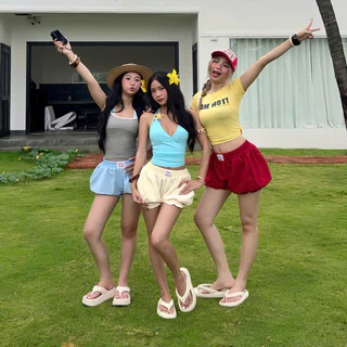(CÓ MÀU MỚI) QUẦN SHORT BÍ BASIC MINISIZE + BIGSIZE XINH XẮN MÙA HÈ ĐEN.STU ( B1 )