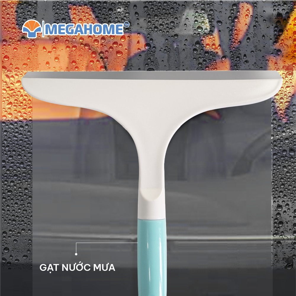[HỎA TỐC] Cây Gạt Kính - Gạt Nước Cầm Tay Tiện Lợi MEGAHOME bản 23cm Nhỏ Gọn, Tiện Dụng, Đa Năng Cho Mọi Không Gian