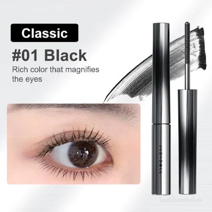 JUDYDOLL Mascara đầu chuốt kim loại Slim Iron uốn cong mi, chống nước | NHÍM HOUSE