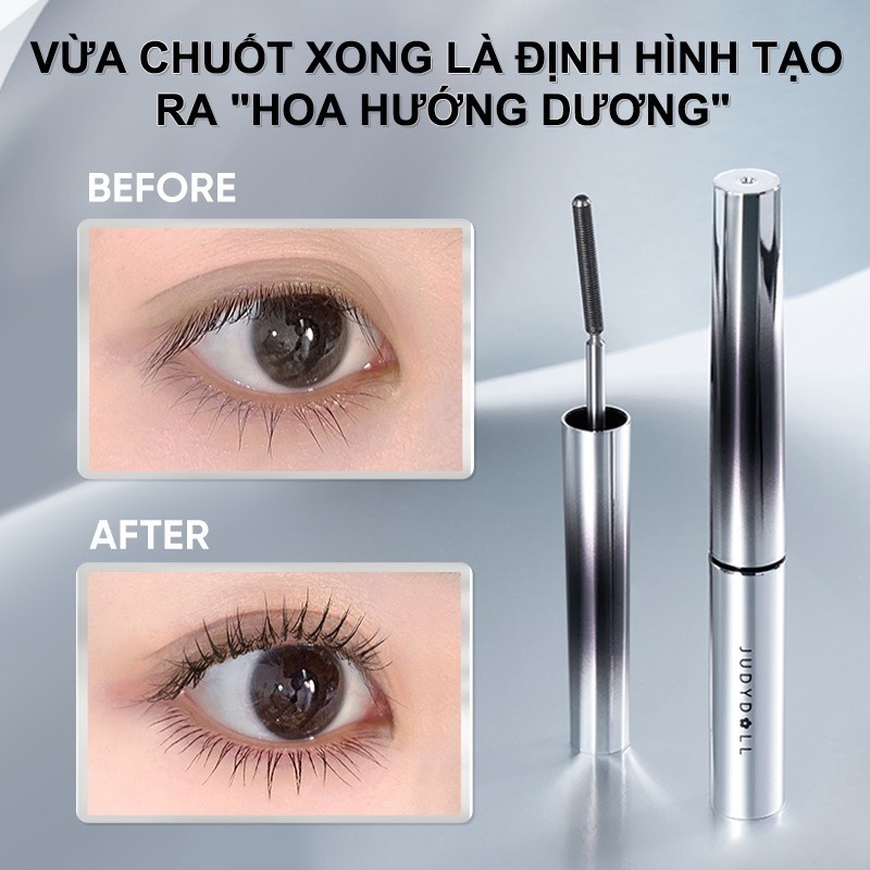 JUDYDOLL Mascara đầu chuốt kim loại Slim Iron uốn cong mi, chống nước | NHÍM HOUSE