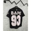 Áo Thun Bape Unisex Nam Nữ Chất Vải Cotton Dày Dặn Full Tag Mac