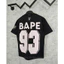 Áo Thun Bape Unisex Nam Nữ Chất Vải Cotton Dày Dặn Full Tag Mac
