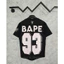 Áo Thun Bape Unisex Nam Nữ Chất Vải Cotton Dày Dặn Full Tag Mac