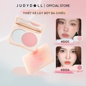 JUDYDOLL Phấn má hồng 2 hai tone màu cho người mới tập trang điểm 6g | NHÍM HOUSE
