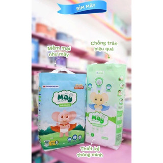 “Xả Hàng Siêu rẻ” Bỉm Mây organic siêu mềm cho bé từ 3,5kg-7kg