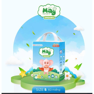 “Xả Hàng Siêu rẻ” Bỉm Mây organic siêu mềm cho bé từ 3,5kg-7kg