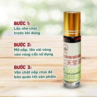 Dầu lăn sâm Nhị Thiên Đường Essential Oil 10ml (01 Chai/02 Chai/03 Chai/04 Chai/05 Chai)