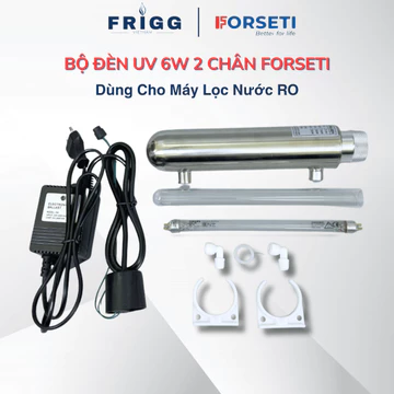 Bộ đèn UV diệt khuẩn Forseti - Công suất 6w đèn 4 chân, 2 chân - Dùng cho máy lọc nước RO và bể cá