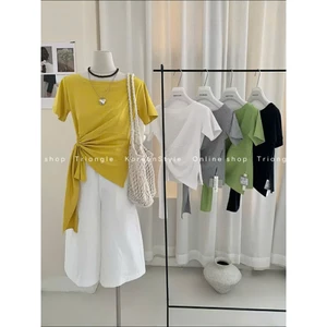 Triangle - (Giá thanh lý không hoàn) Sweet Shirt - Áo thun kiểu Hàn Quốc phong cách thanh lịch, dễ măc