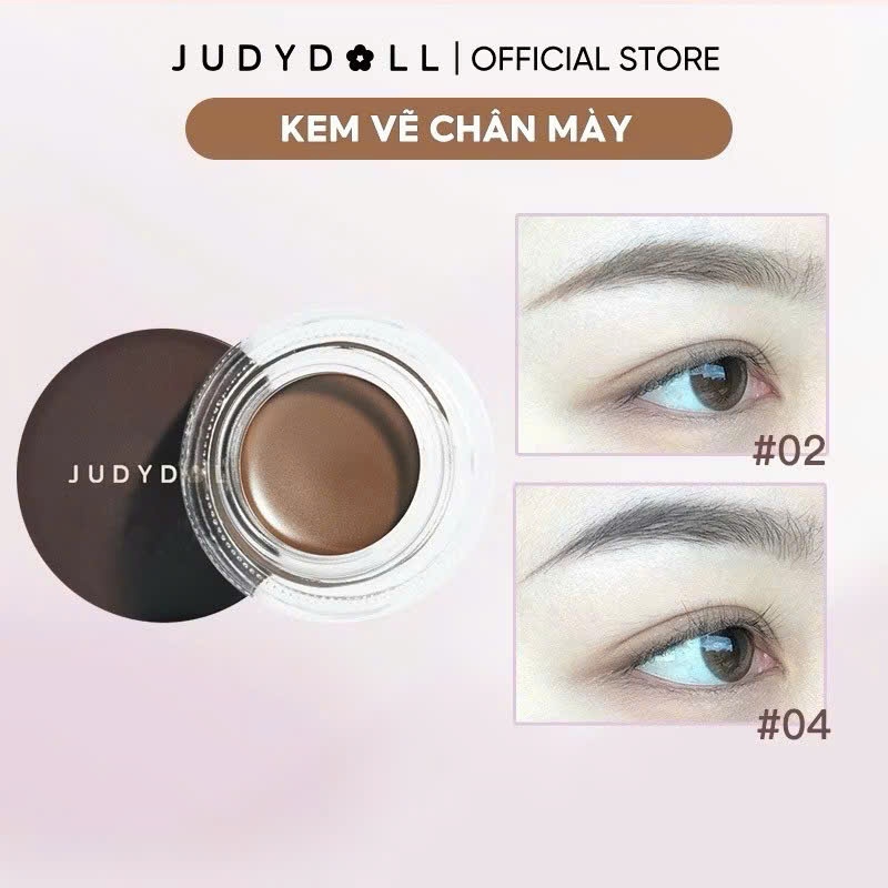 JUDYDOLL Gel vẽ chân mày Long lasting Frame Lâu trôi Chống nước 3.3g | NHÍM HOUSE