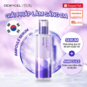 Tinh chất thế hệ mới Dưỡng Chuyên Sâu Cân Bằng Độ Ẩm Dewycel Ampule Serum 100ml.