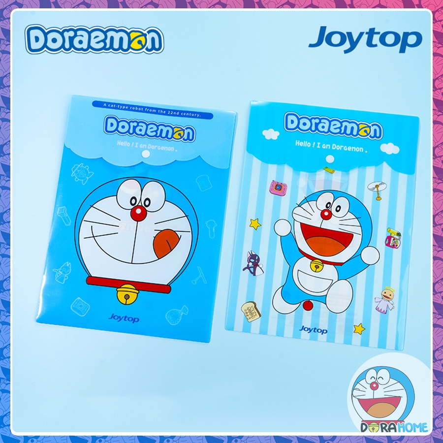 Túi đựng tài liệu sách vở Clearbag Doraemon Doremon Size A4 khổ dọc ...