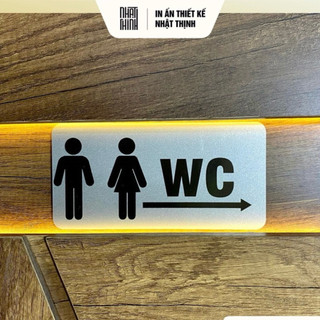 BẢNG CHỈ DẪN NHÀ VỆ SINH • BẢNG CHỈ DẪN WC
