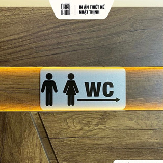 BẢNG CHỈ DẪN NHÀ VỆ SINH • BẢNG CHỈ DẪN WC