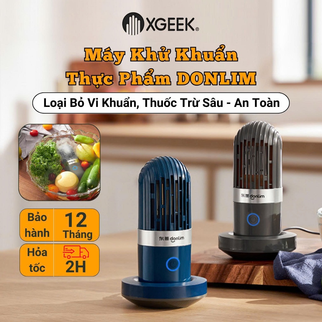 Máy khử khuẩn thực phẩm DONLIM, máy khử trùng hoa quả thực phẩm loại bỏ ...