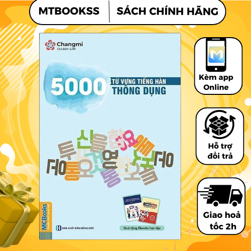 Sách - Combo Ngữ Pháp Tiếng Hàn Thông Dụng Sơ Cấp + 5000 Từ Vựng Tiếng Hàn Thông Dụng