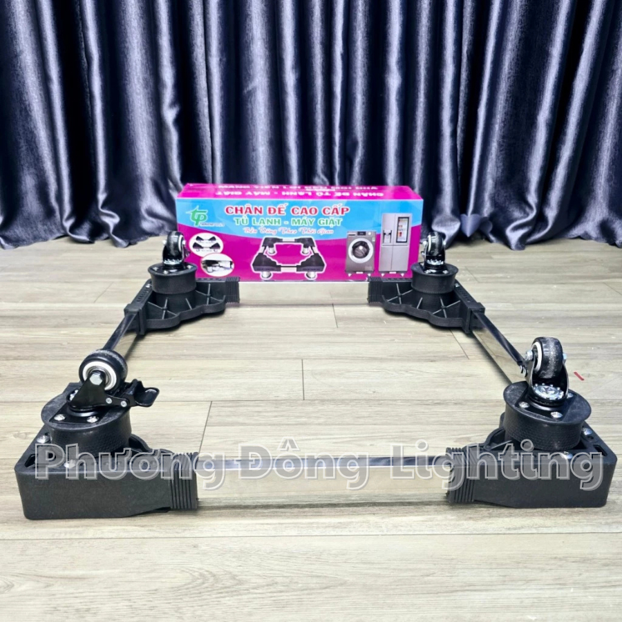 Chân kệ chân đế tủ lạnh máy giặt có bánh xe